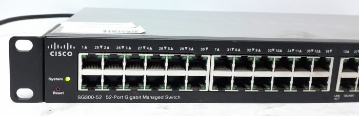 Cisco Gigabit Managed Switch 52 Ports SG300-52 - Image 6