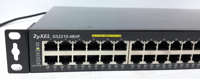 Zyxel PoE Gigabit Network Switch 48 Ports GS2210-48HP - Image 6