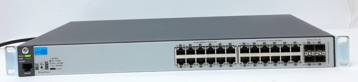 HP 24 Port Gigabit Network Switch With 4 SFP Port J9776A 2530-24G - Image 2