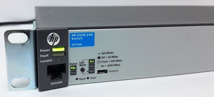 HP 24 Port Gigabit Network Switch With 4 SFP Port J9776A 2530-24G - Image 5