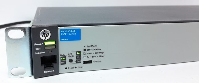 HP 24 Port Gigabit Switch With 2 SFP Port J9856A 2530-24G - Image 6