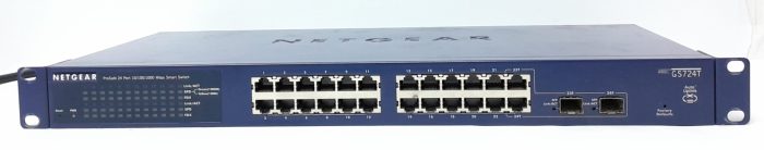 Netgear 24 Port 10/100/1000 Mbps Smart Switch ProSafe GS724T v2 - Image 2