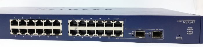 Netgear 24 Port 10/100/1000 Mbps Smart Switch ProSafe GS724T v2 - Image 6