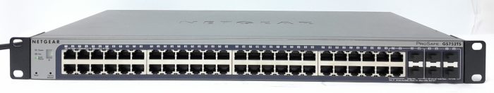 Netgear 48 Port Gigabit Stackable Smart Switch With 4 SFP Uplinks ProSafe GS752TS - Image 2