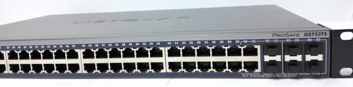 Netgear 48 Port Gigabit Stackable Smart Switch With 4 SFP Uplinks ProSafe GS752TS - Image 5