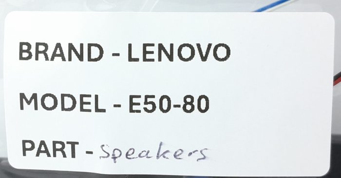 Lenovo E50-80 Laptop Speakers - Image 3