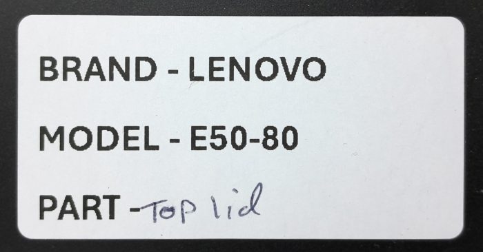 Lenovo E50-80 Laptop Top Lid - Image 3