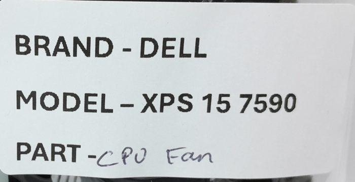 Dell XPS 15 7590 Laptop CPU Fan - Image 3