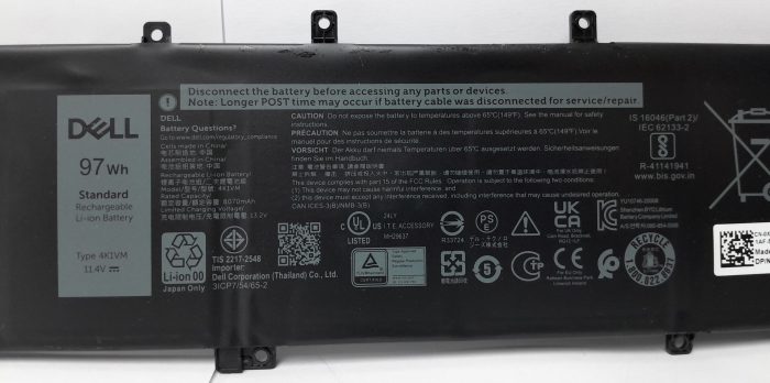 Dell XPS 15 7590 Laptop Battery - Image 4