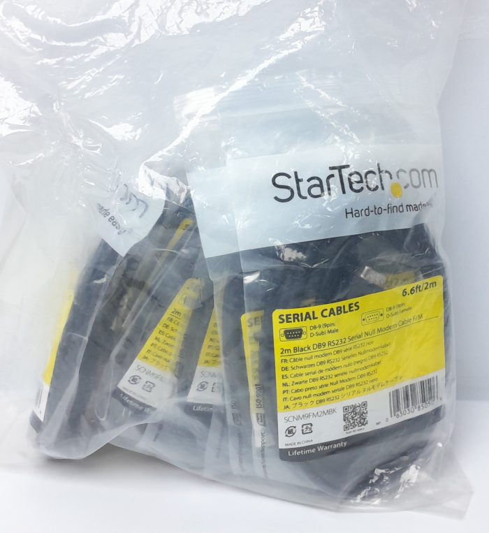 Startech .com Serial Cables 9 Pack SCNM9FM2MBK - Image 2