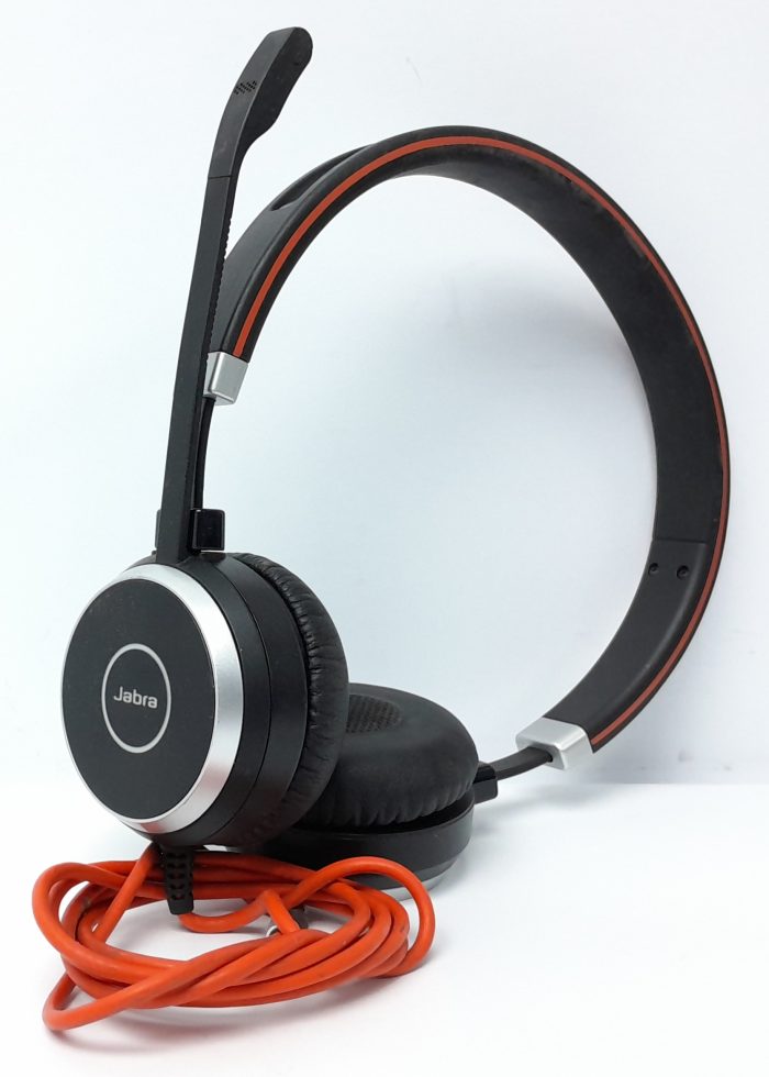Jabra Headphones Wired Headset Microphone & Padded Earpiece HSC017 - Image 2