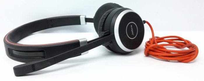 Jabra Headphones Wired Headset Microphone & Padded Earpiece HSC017 - Image 5