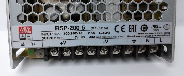 Mean Well Switching Power Supply Unit RSP-200-5 - Image 3