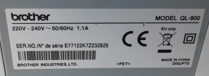 Brother Label Printer QL-800 - Image 3