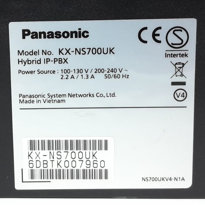 Panasonic Hybrid IP-PBX Telephone System Control KX-NS700UK - Image 3