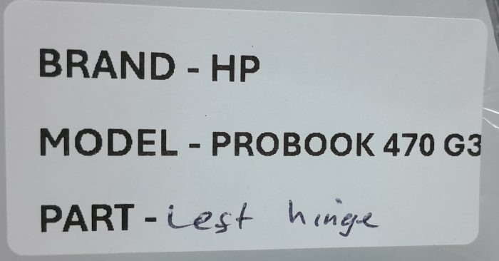 HP Probook 470 G3 Laptop Left Hinge - Image 3