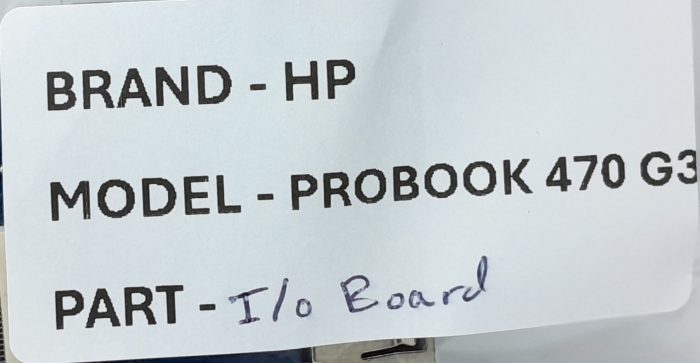 HP Probook 470 G3 Laptop I/O Board - Image 3