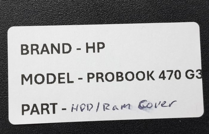 HP Probook 470 G3 Laptop HDD/RAM Cover - Image 3