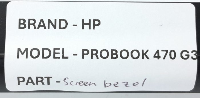 HP Probook 470 G3 Laptop Screen Bezel - Image 3