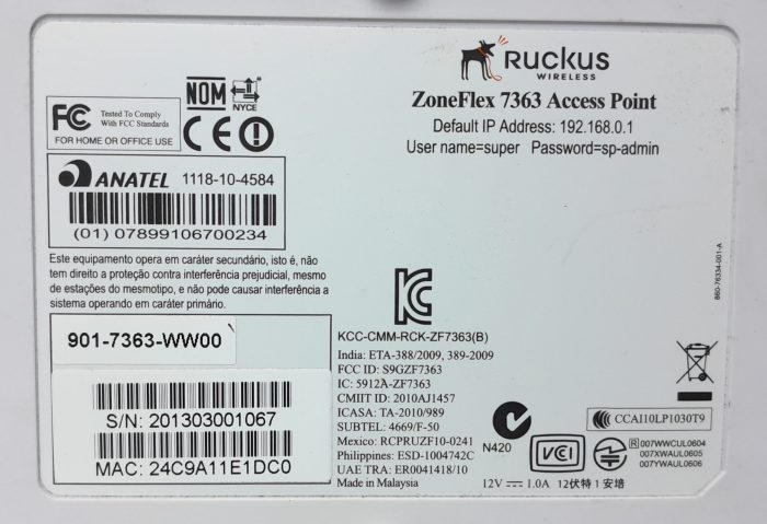 Ruckus Access Point ZoneFlex 7363 - Image 3