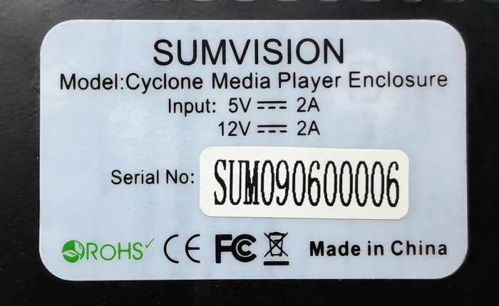 Sumvision Media Player Cyclone Media Player Enclosure - Image 3