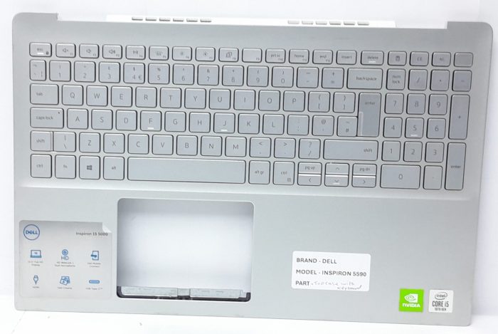 Dell Inspiron 5590 Laptop Top Case With Keyboard - Image 2