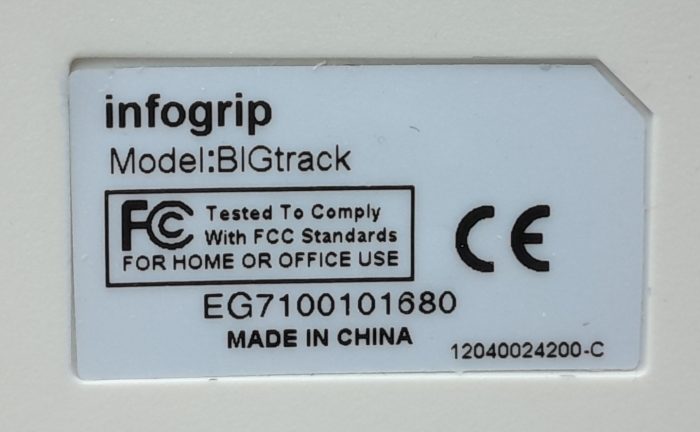 Infogrip Mouse BIGtrack - Image 4