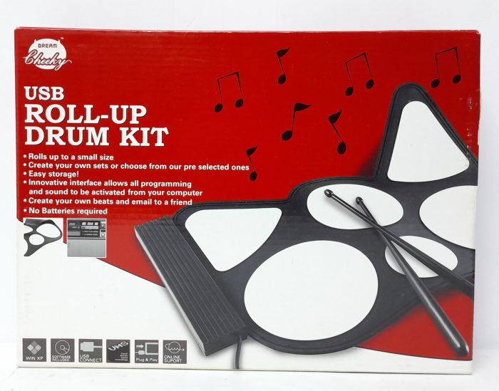 Dream Cheeky USB Roll-Up Drum Kit 18 - Image 4