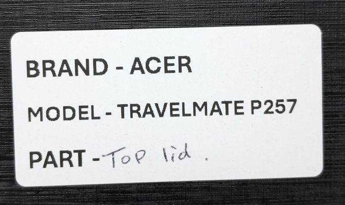 Acer TravelMate P257 Laptop Top Lid - Image 3