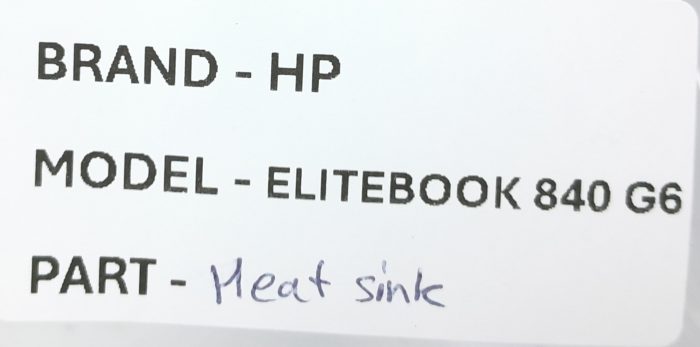HP EliteBook 840 G6 Laptop Heat Sink - Image 3