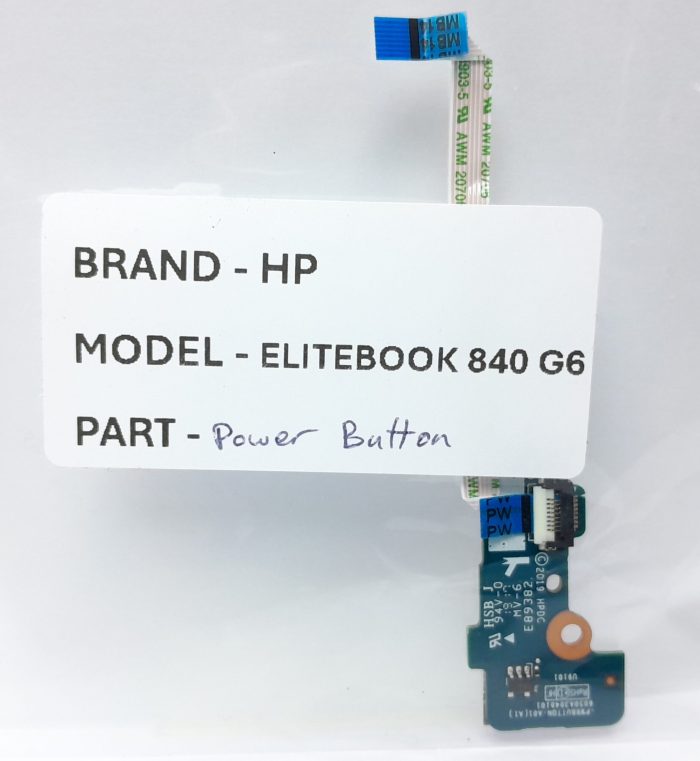 HP EliteBook 840 G6 Laptop Power Button - Image 3