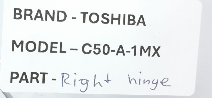 Toshiba Satellite Pro C50-A-1MX Laptop Right Hinge - Image 3