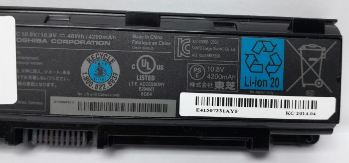 Toshiba Satellite Pro C50-A-1MX Laptop Battery - Image 4