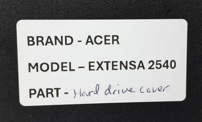 Acer Extensa 2540 Laptop Hard Drive Cover - Image 3