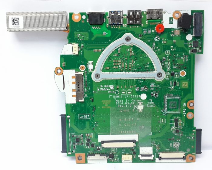 Acer Extensa 2540 Laptop Motherboard i3-6006U with Heatsink - Image 4