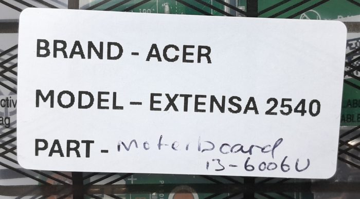 Acer Extensa 2540 Laptop Motherboard i3-6006U with Heatsink - Image 3