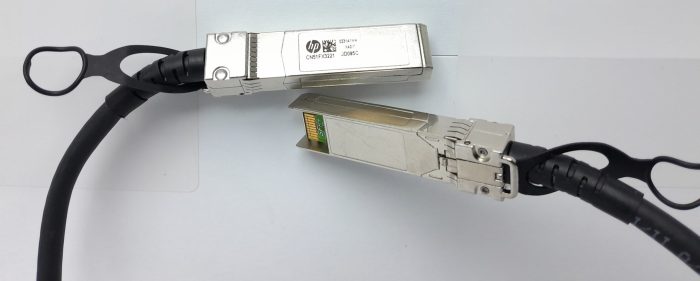 HP 0.65m 10Gbps SFP+ to SFP+ Cable JD095C - Image 2