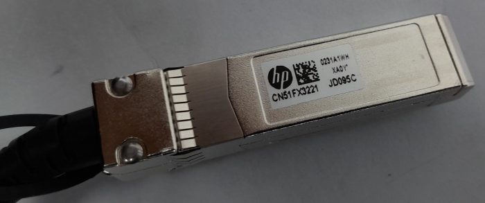 HP 0.65m 10Gbps SFP+ to SFP+ Cable JD095C - Image 3