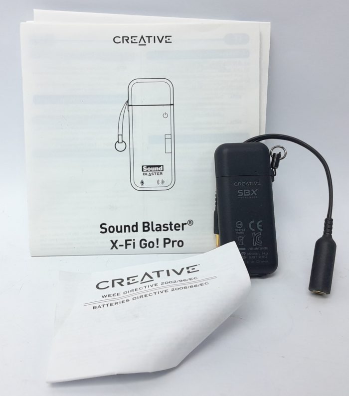 Creative USB Audio Interface Sound Blaster X-Fi Go! Pro - Image 4
