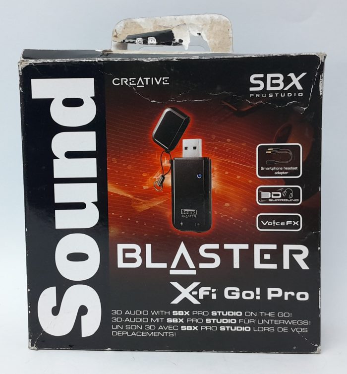Creative USB Audio Interface Sound Blaster X-Fi Go! Pro - Image 3