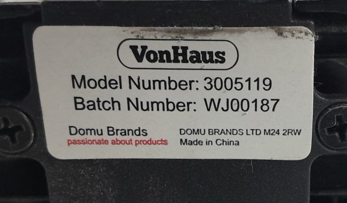 VonHaus Dual Monitor Arm 3005119 - Image 3