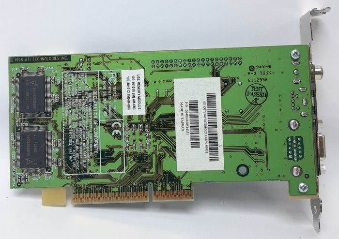 ATI 3D 2MB AGP Graphics Card 109-40200-20 - Image 4