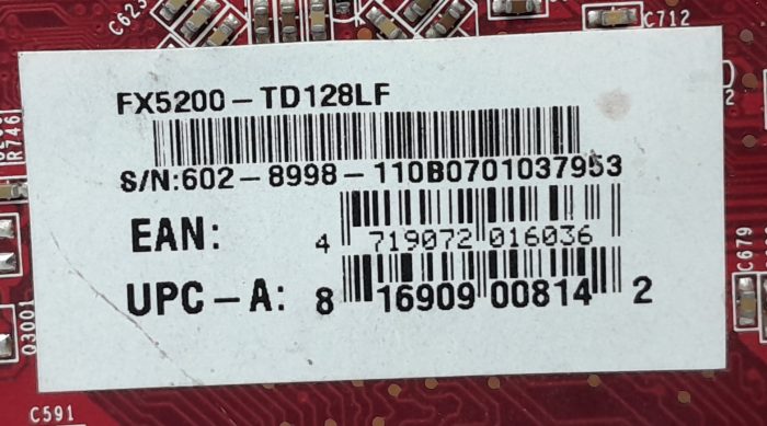 MSI 128MB Graphics Card FX5200-TD128LF - Image 3