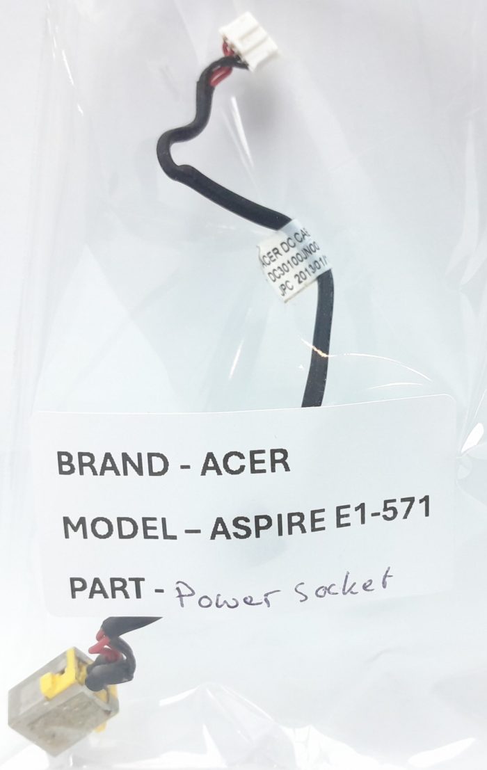 Acer Aspire E1-571 Laptop Power Socket - Image 3