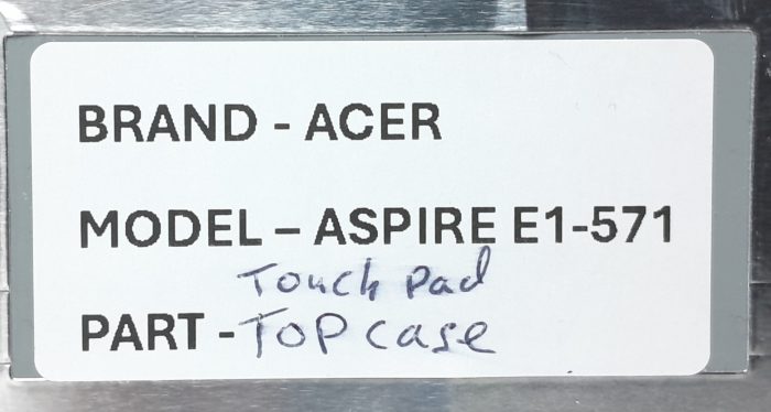 Acer Aspire E1-571 Laptop Top Case with Touchpad - Image 3