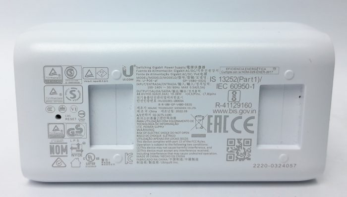 Ubiquiti Switching Gigabit POE Injector U-POE-af - Image 4