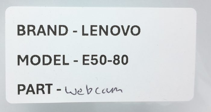 Lenovo E50-80 Laptop Webcam - Image 3