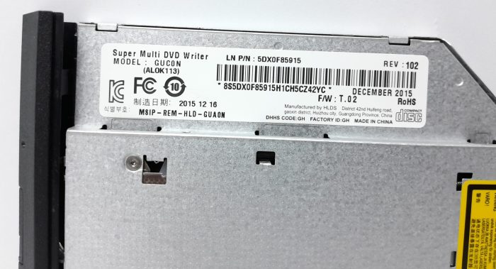 Lenovo E50-80 Laptop DVD Drive - Image 4