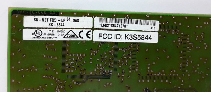 FIBER PCI Adapter SK-NET FDDI-LP SK-5844 - Image 3
