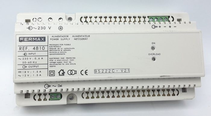 Fermax 230v Power Supply Unit 4810 Alimentador - Image 2